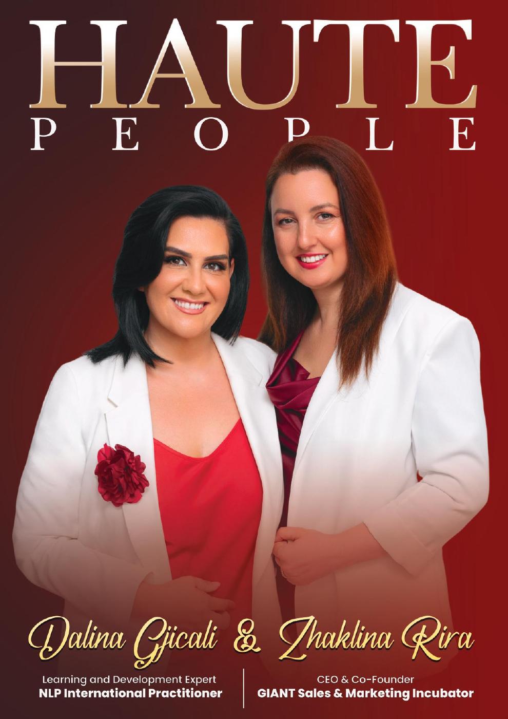 Haute People Magazine - 12th Edition Cover