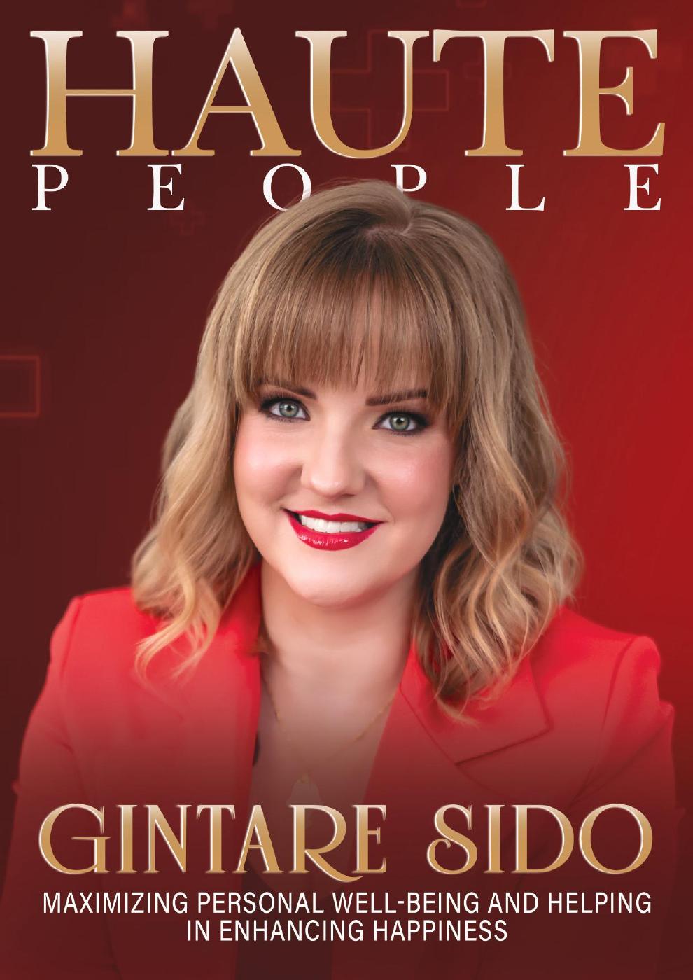Haute People Magazine - Edition 8 - Gintare Sido